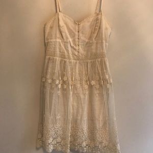 Ivory Lace Dress